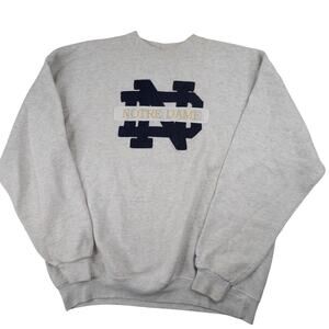 Vintage Notre Dame All Sewn Sweatshirt